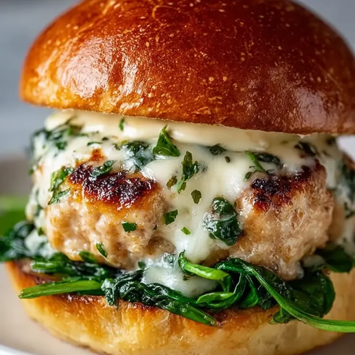 White Cheddar Spinach Chicken Burgers: A Delicious and Healthy Twist