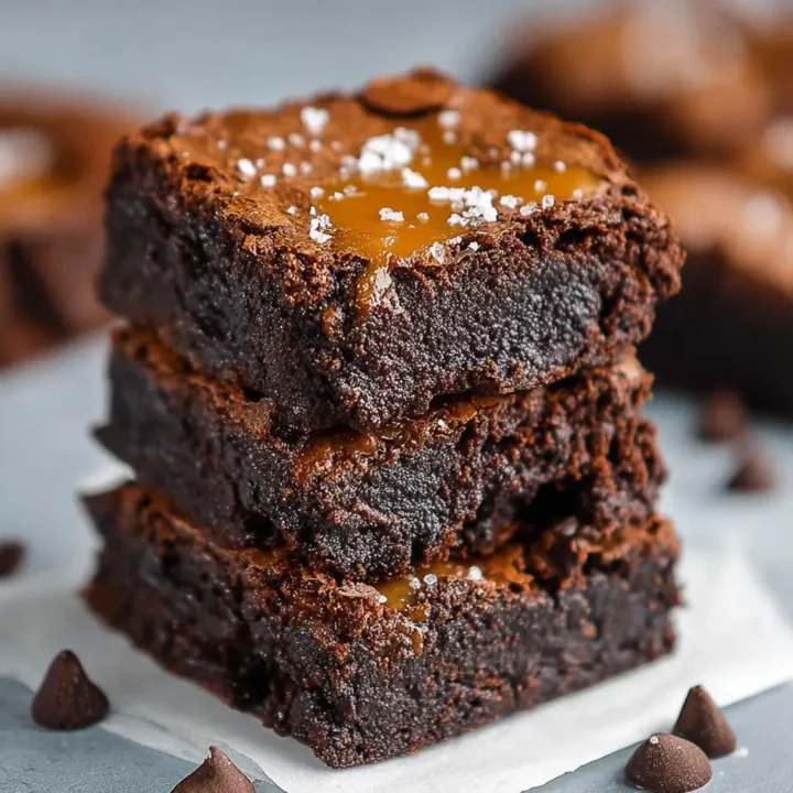 Chocolate Salted Butterscotch Brownies: A Decadent Treat