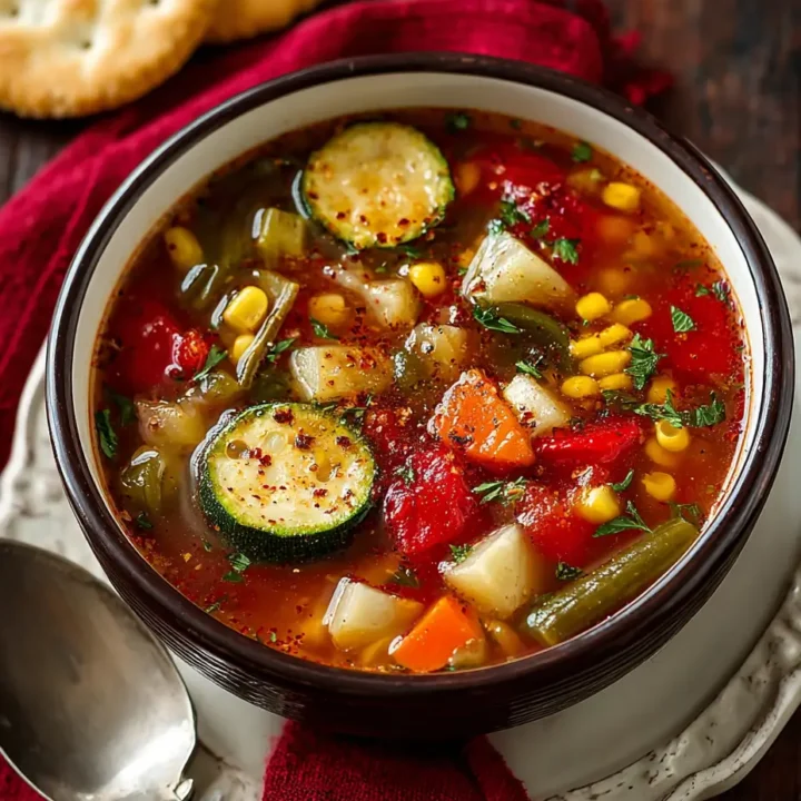 Vegetable Soup Recipe A Healthy and Hearty Dinner