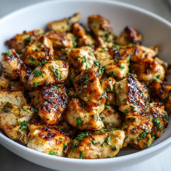 Tender Grilled Chicken Bites