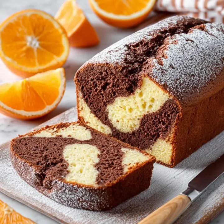 Chocolate Orange Marble Cake: A Flavorful Delight