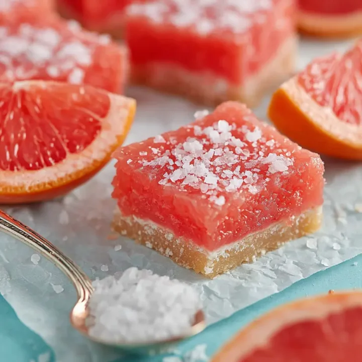 Grapefruit Bars: A Tangy and Refreshing Dessert