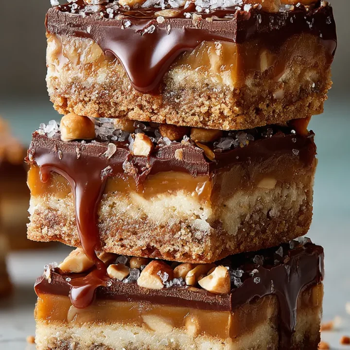 Chocolate Caramel Coffee Pretzel Bars: A Sweet and Salty Delight