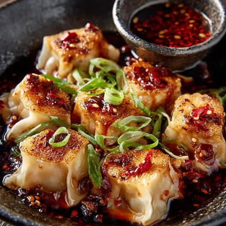 Chicken Wontons in Spicy Chili Sauce: A Flavorful Delight