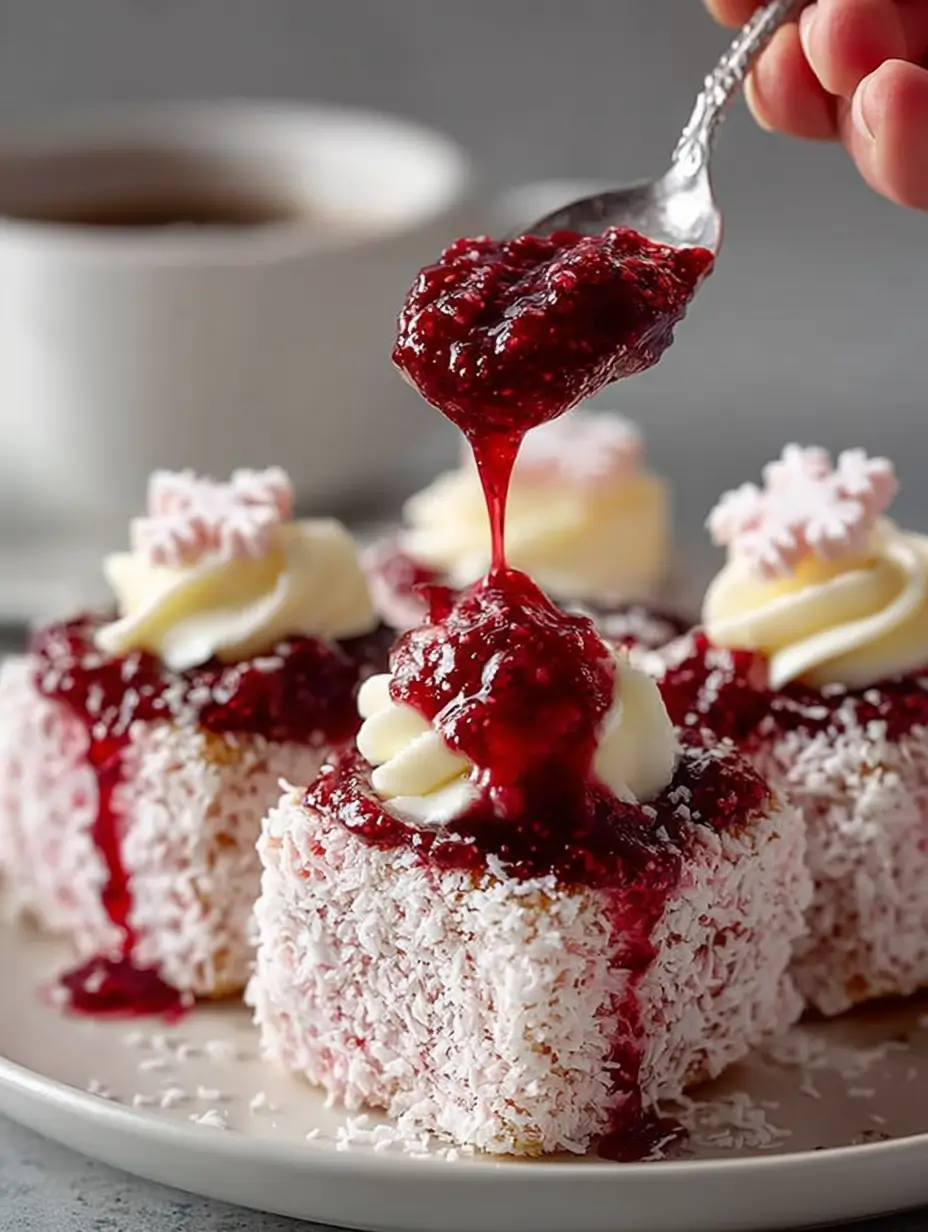 Raspberry Lamingtons A Delicious Australian Treat