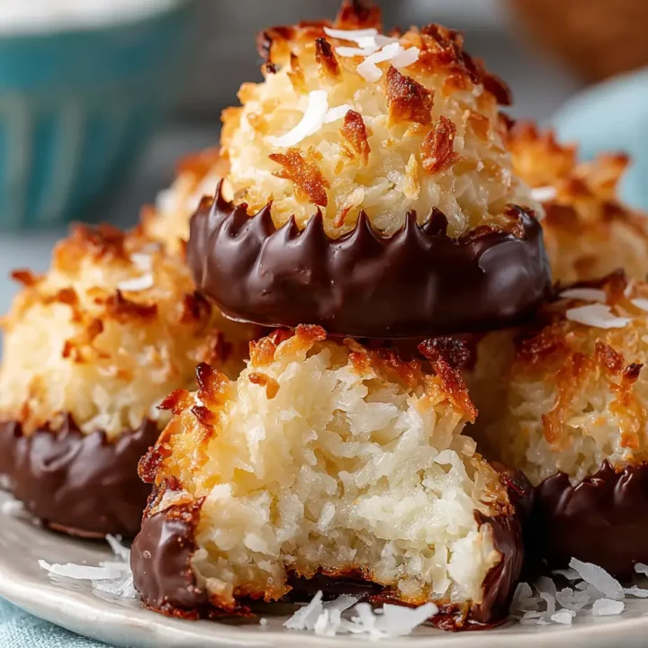 Coconut Macaroons: A Chewy Delight