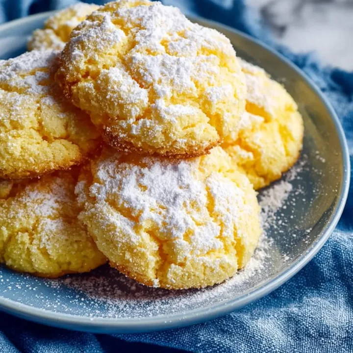 Quick Gooey Butter Cookies