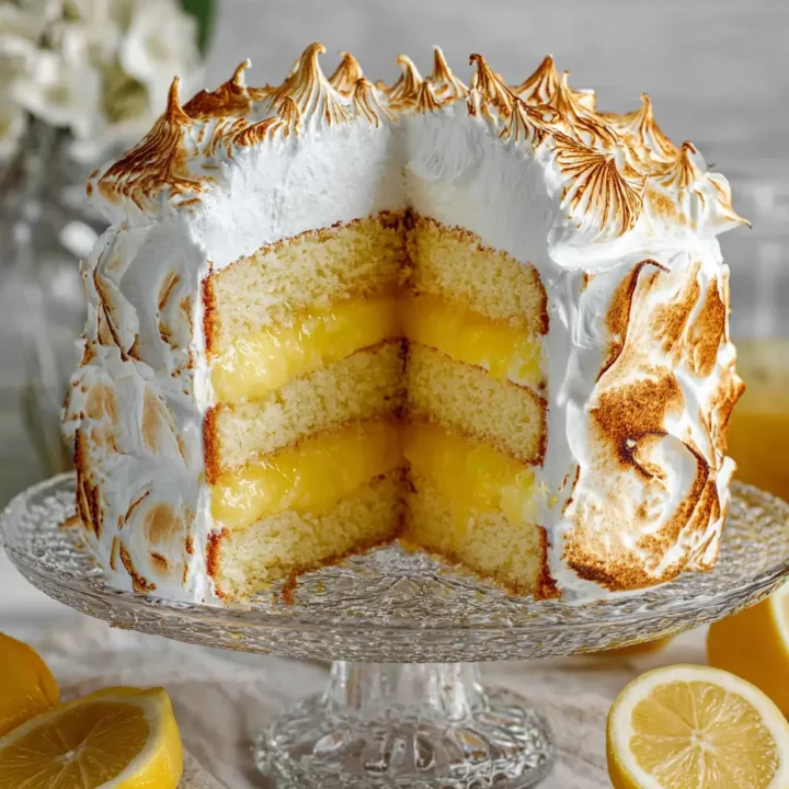 Lemon Meringue Layer Cake: A Refreshing Delight