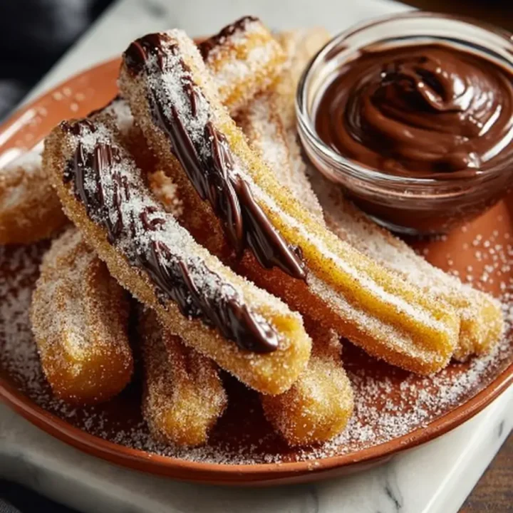 Churros with Chocolate Dip: A Sweet Treat