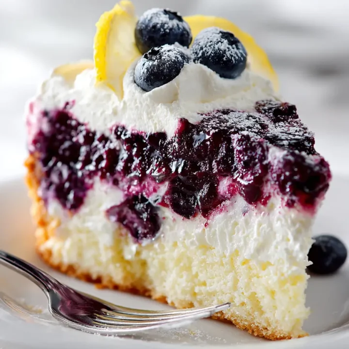 Blueberry Lemon Heaven Dessert