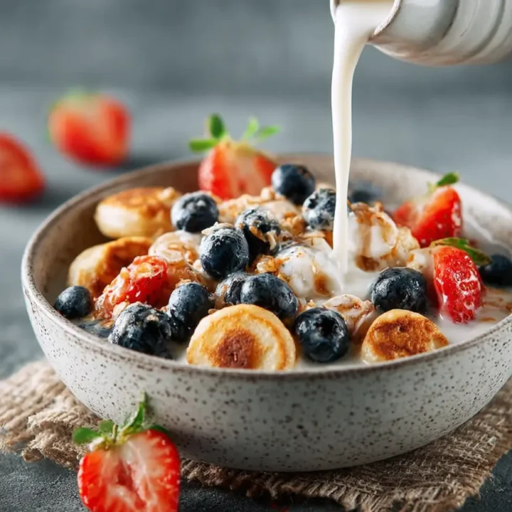 Mini Pancake Cereal Bowl: A Fun and Delicious Breakfast